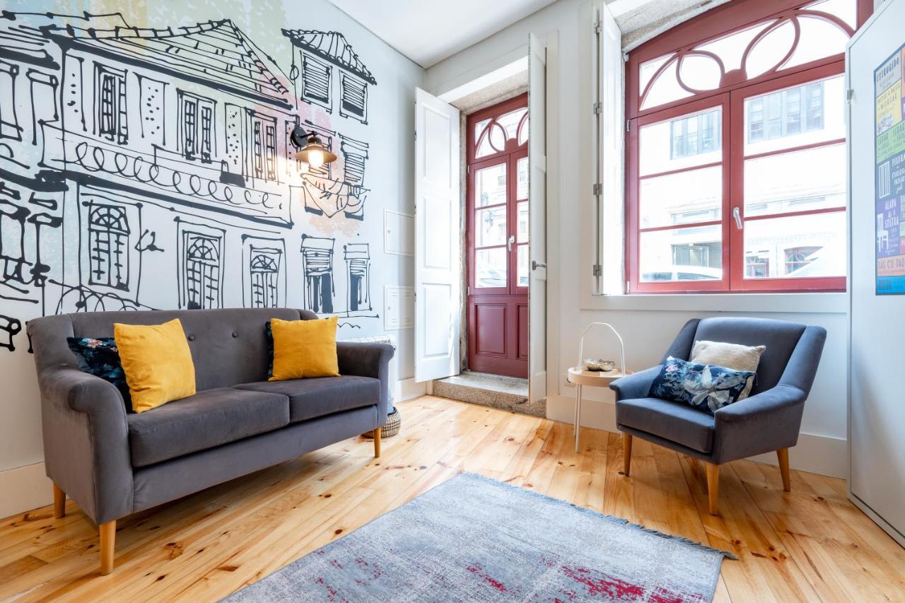 Viva Trindade Downtown Apartment Porto Bagian luar foto